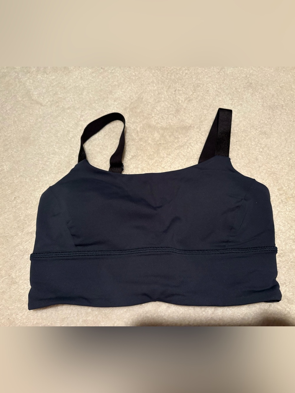 Lululemon Navy Sportsbra Size 4